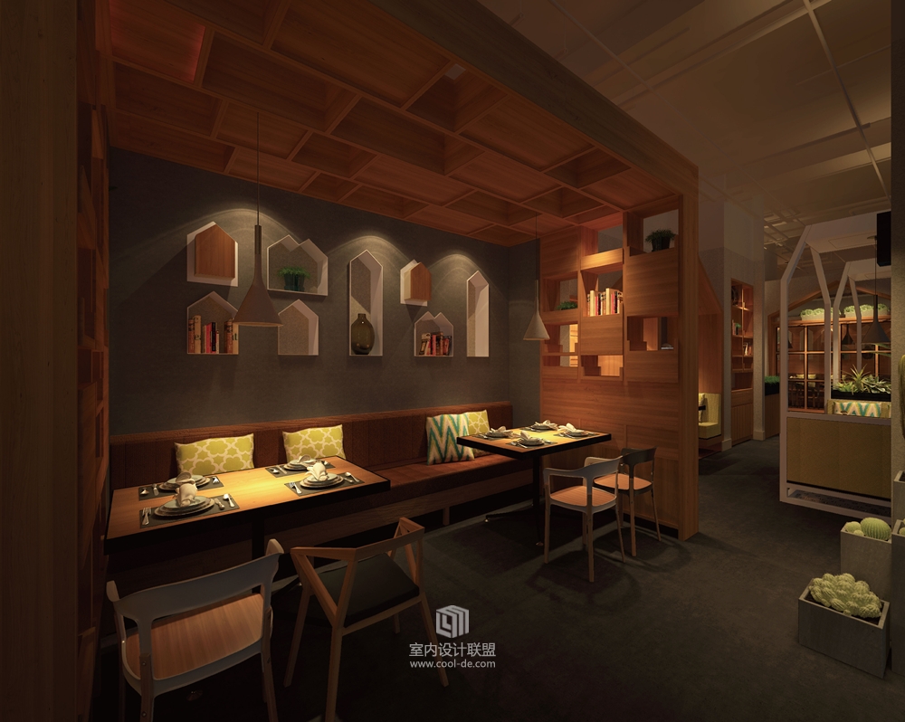 杭州品尚设计-重庆转角一号主题餐厅设计-10