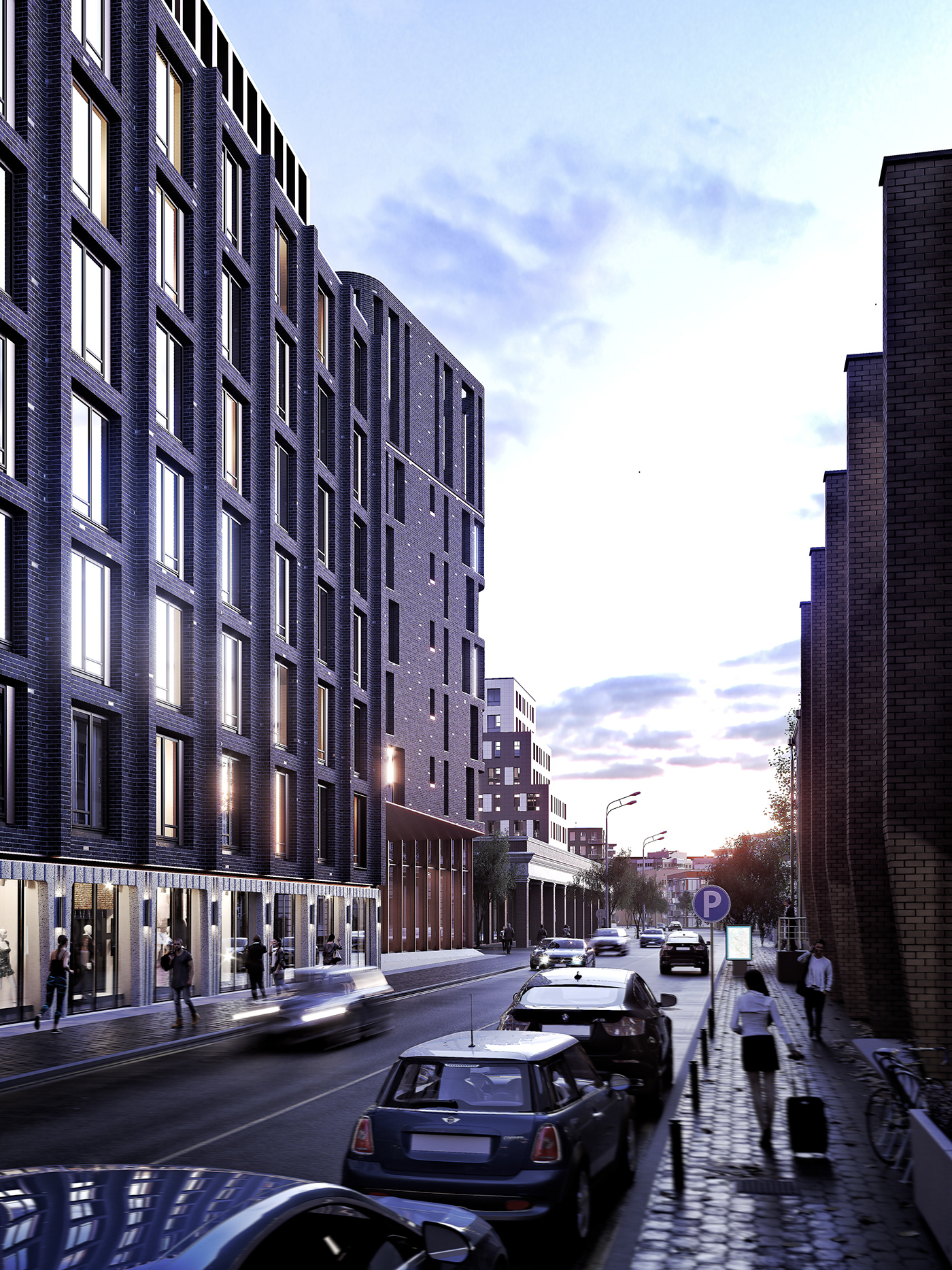 莫斯科大型多功能住宅设计-16