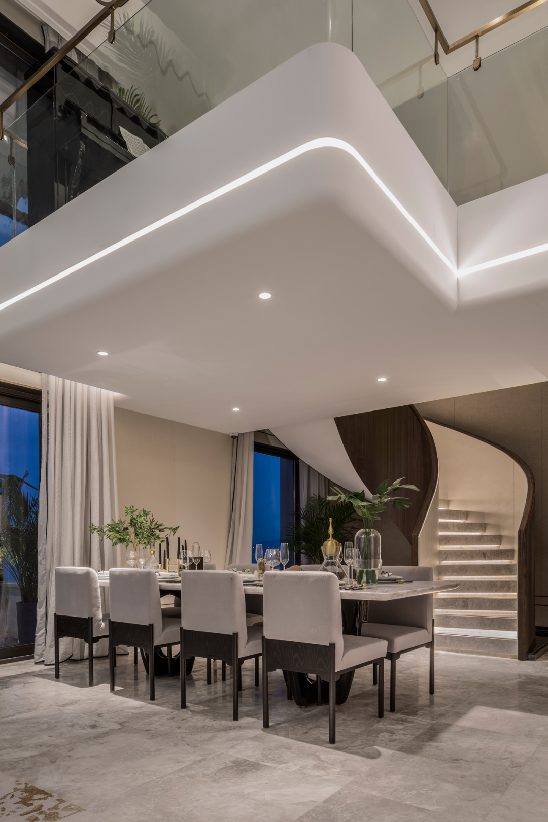 内敛空间力量感,打造呼吸生活氛围丨上海云素空间设计-24