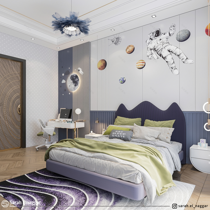 男孩卧室设计-9