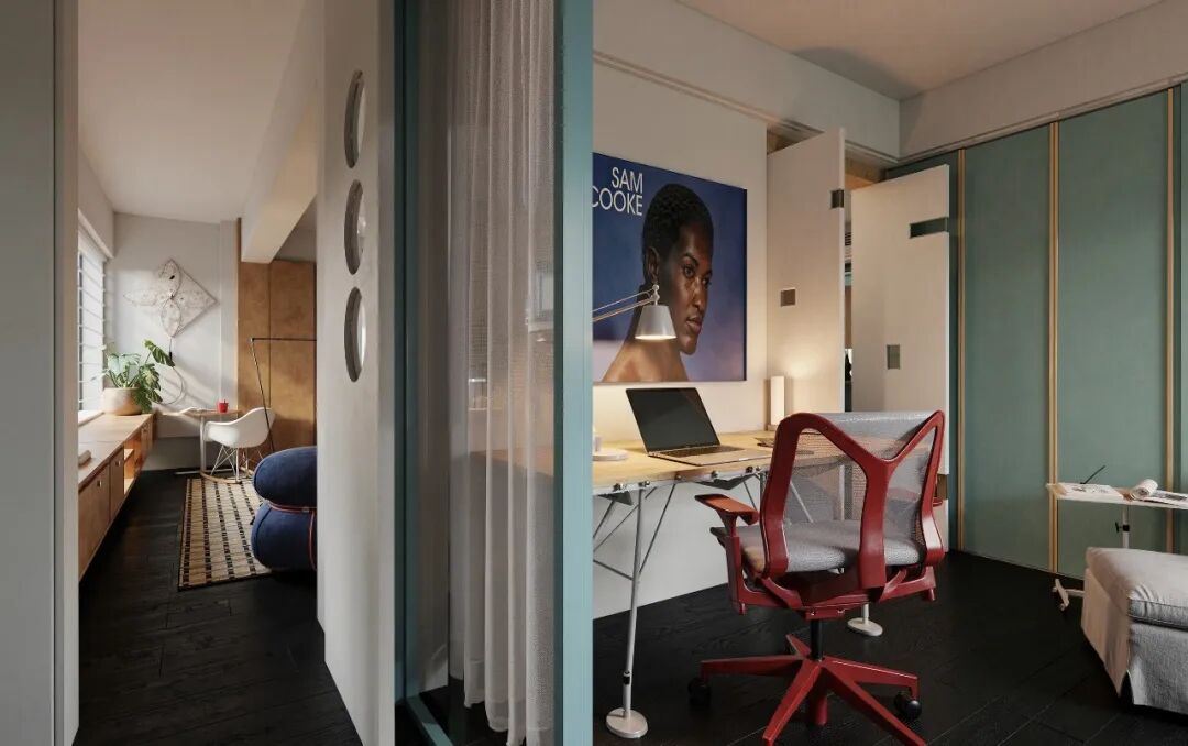 155㎡独居松弛之家丨中国杭州丨本空设计工作室-65