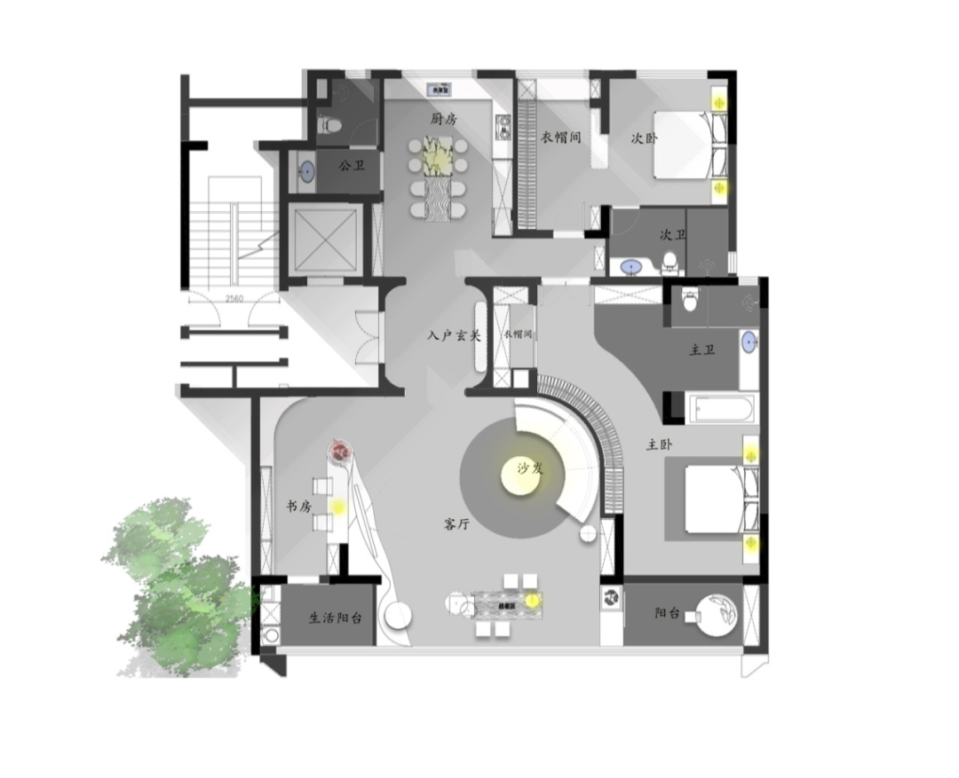 东莞融创壹号院丨中国东莞丨重庆搭某设计-15