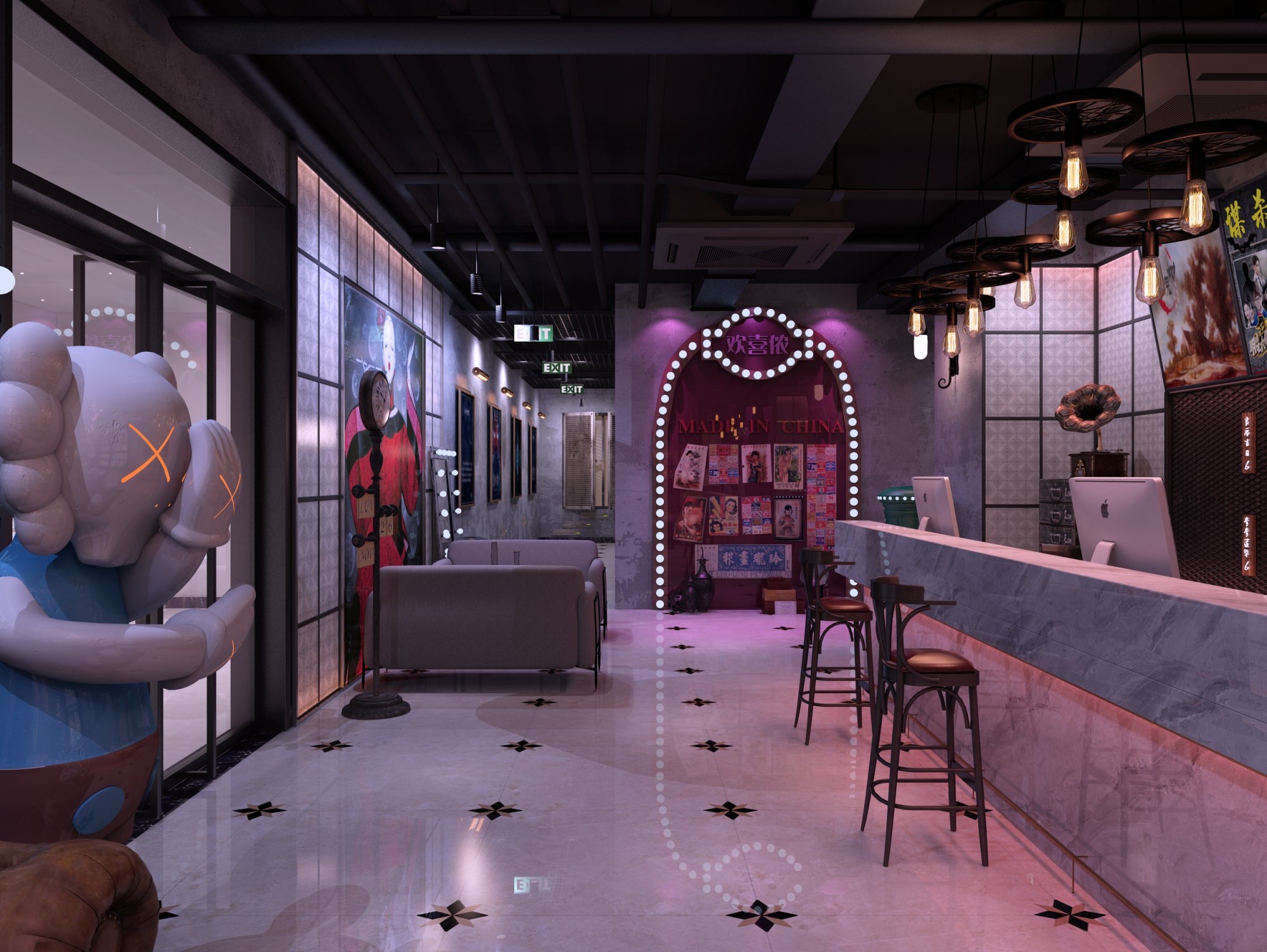 工装剧本杀效果图案例                     -0