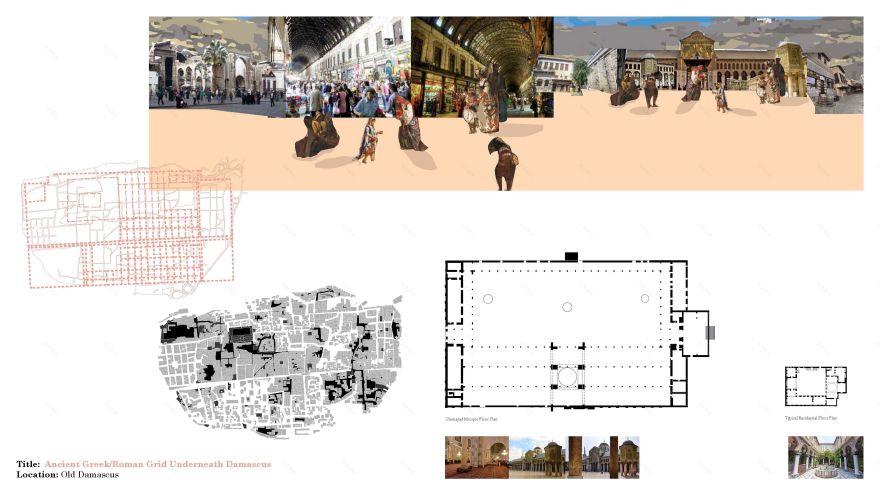 基于叙利亚传统图案的概念性城市设计丨美国洛杉矶丨Yasmeen Tizani-9