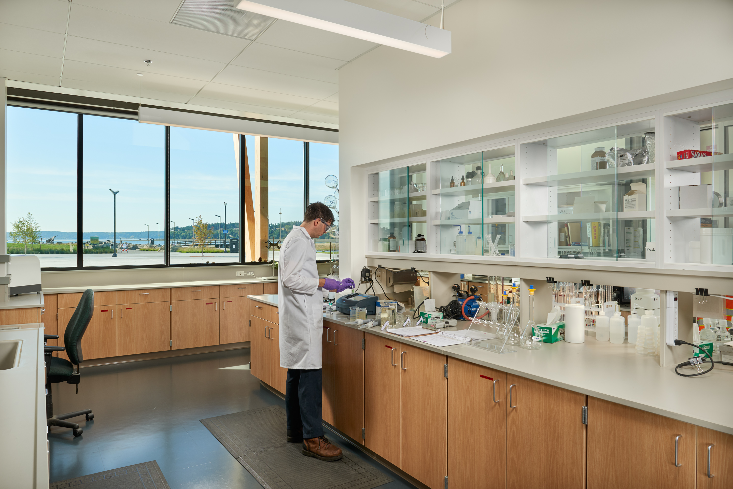 Oak Harbor 净水设施与 Windjammer 公园丨MWA Architects-12