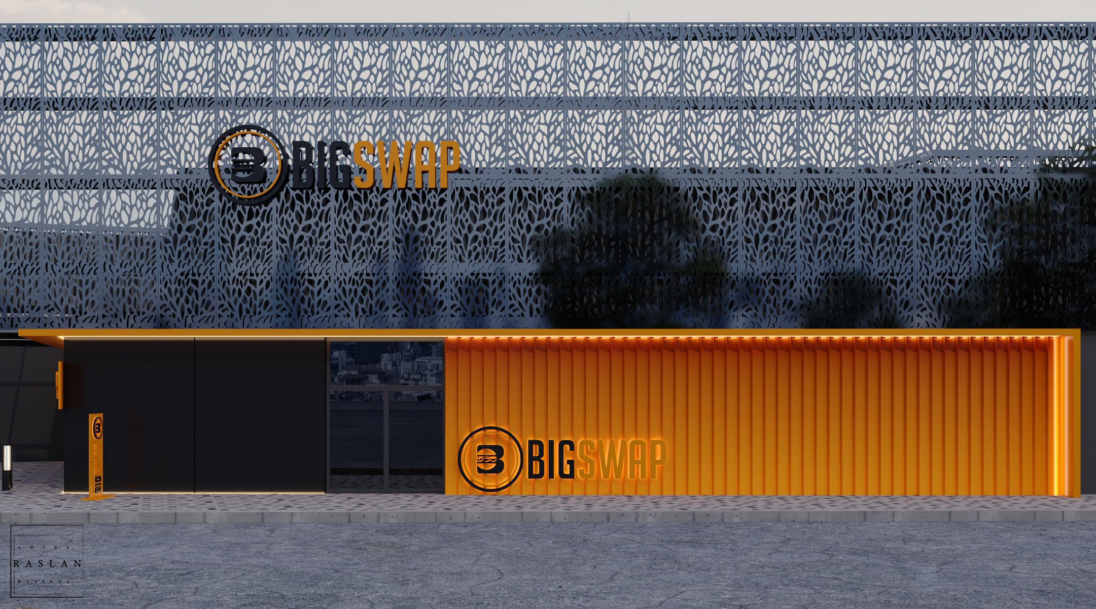 大型交换立面翻新丨法国巴黎丨Amira Raslan-6