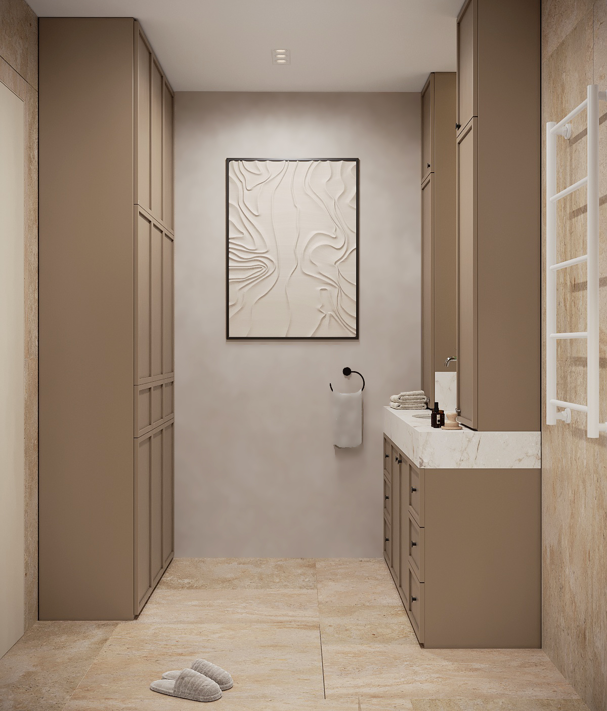 Apartment design for a large family-12