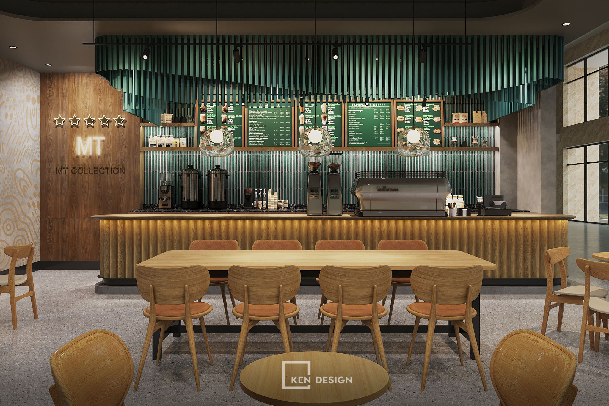 MT Collection咖啡馆设计项目丨越南丨KenDesign设计团队-27