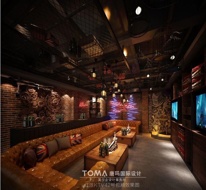 福州五里亭红派纯k·KTV设计-13