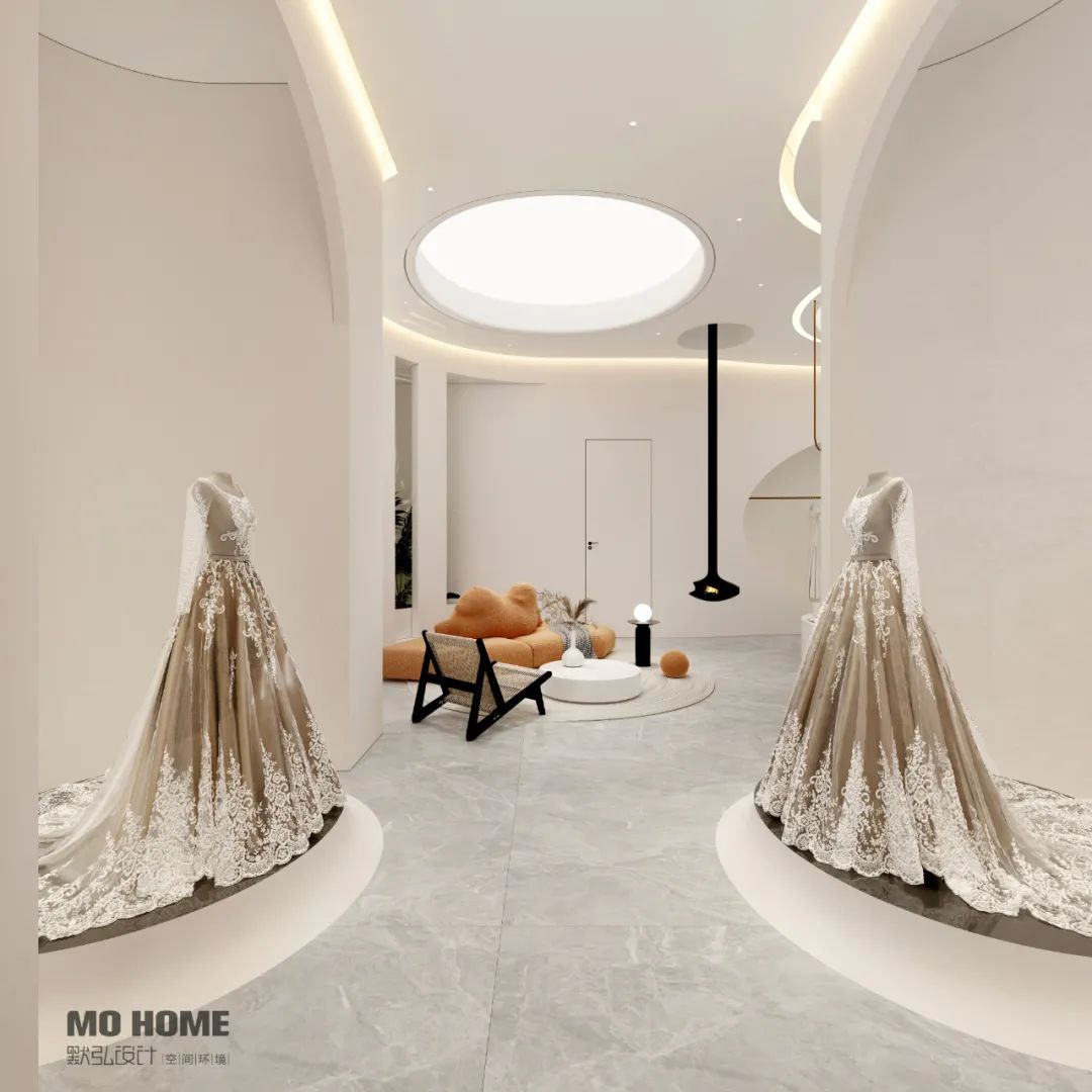 极简唯美婚纱店丨中国兰州丨默弘设计-24