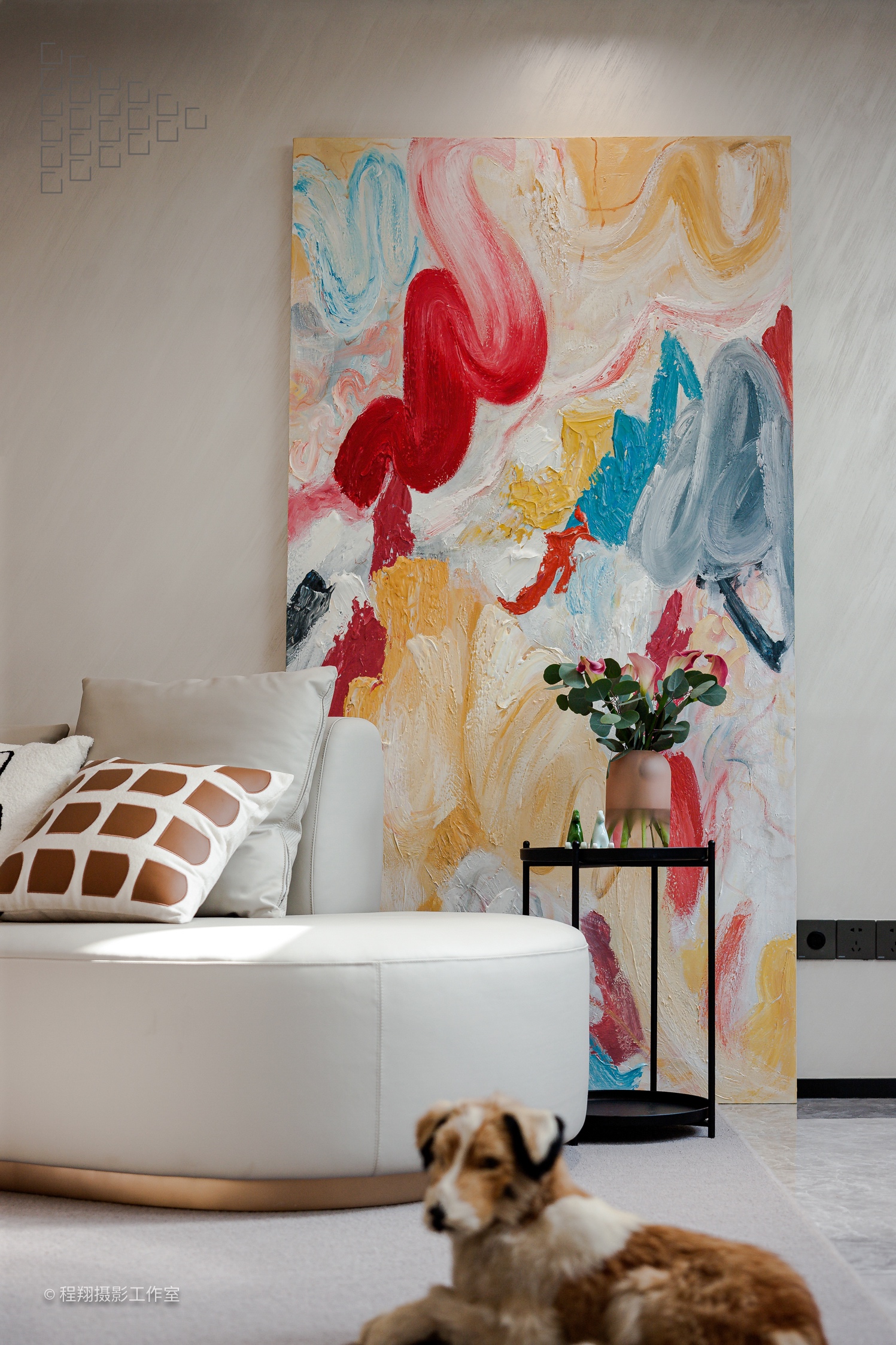 杭州金地十方别墅现代家装实景拍摄案例丨中国杭州丨夏萃,孔杰室内设计机构-5