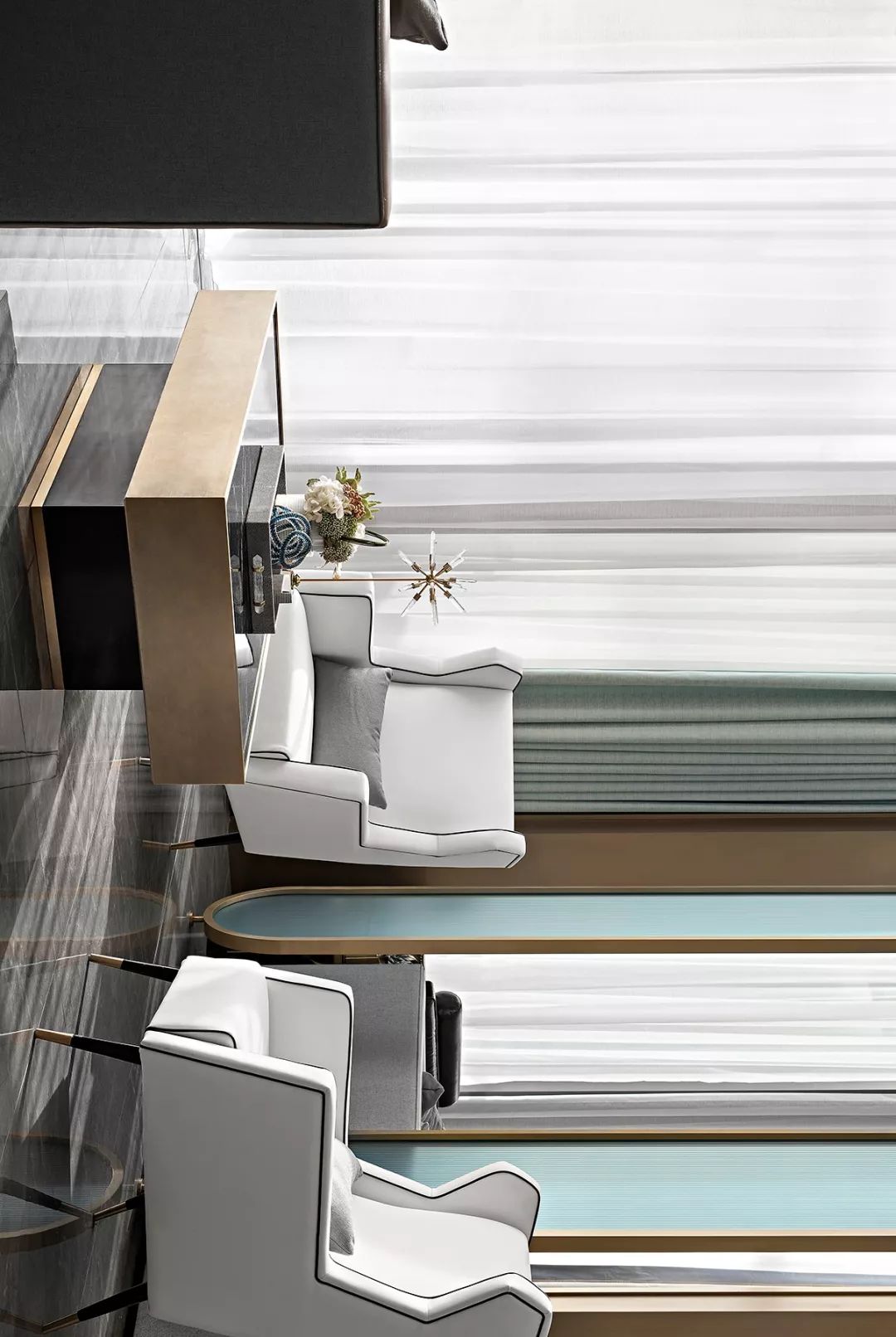 成都中海•万锦熙岸售楼部 | 云淡风轻的优雅空间-17