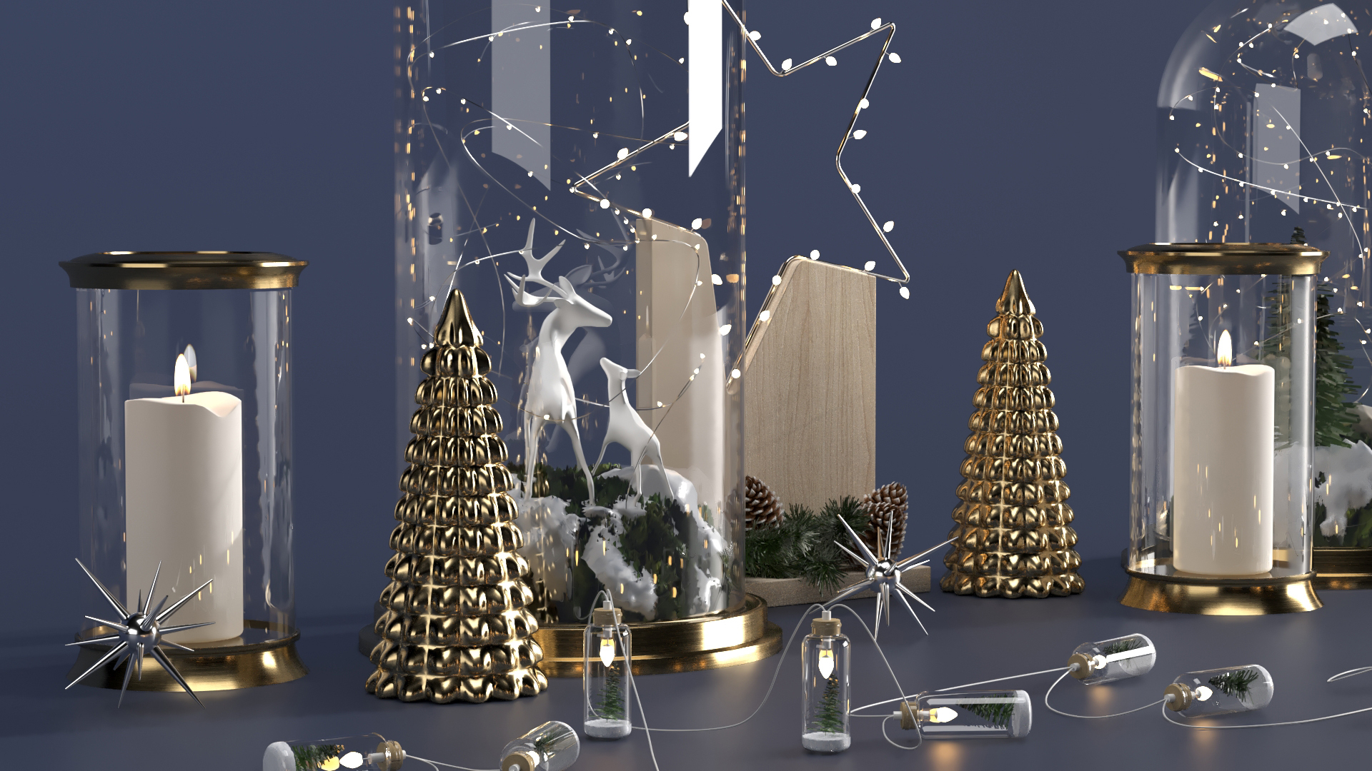 3d models of Bathroom Decor Set-1