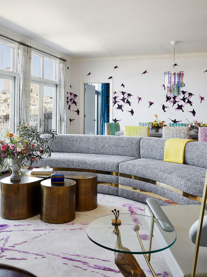 俄罗斯山二号(注:Russian Hill常见地名译法为俄罗斯山,但具体含义需结合上下文判断,这里将 II 理解为第二或二号之类顺序的表达) 丨Jeff Schlarb Design Studio-7