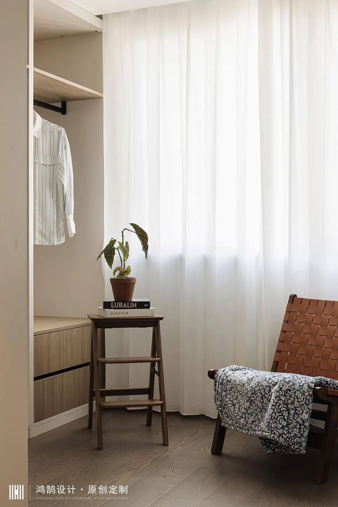 140㎡精装改造|人文原木风，改善型住宅省钱又省力-27