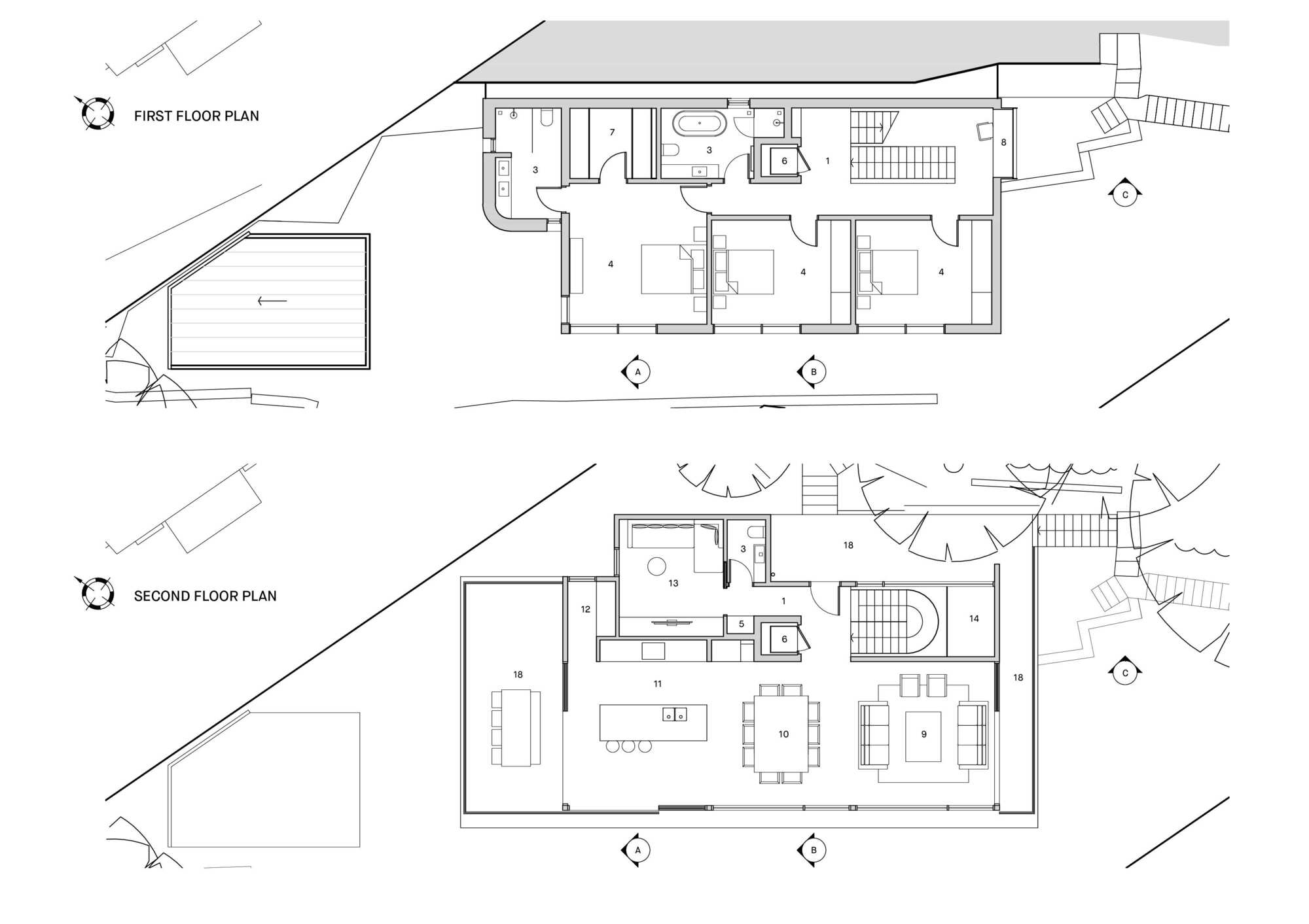 托臂式房屋丨澳大利亚悉尼丨Nick Bell Architects-19