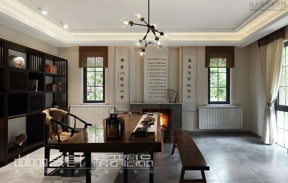 混搭风格独栋别墅设计 | 优雅知性女业主的梦想家园-18