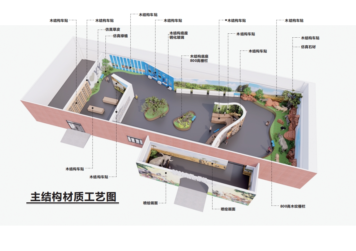 岳阳大熊猫基地-标本展-1