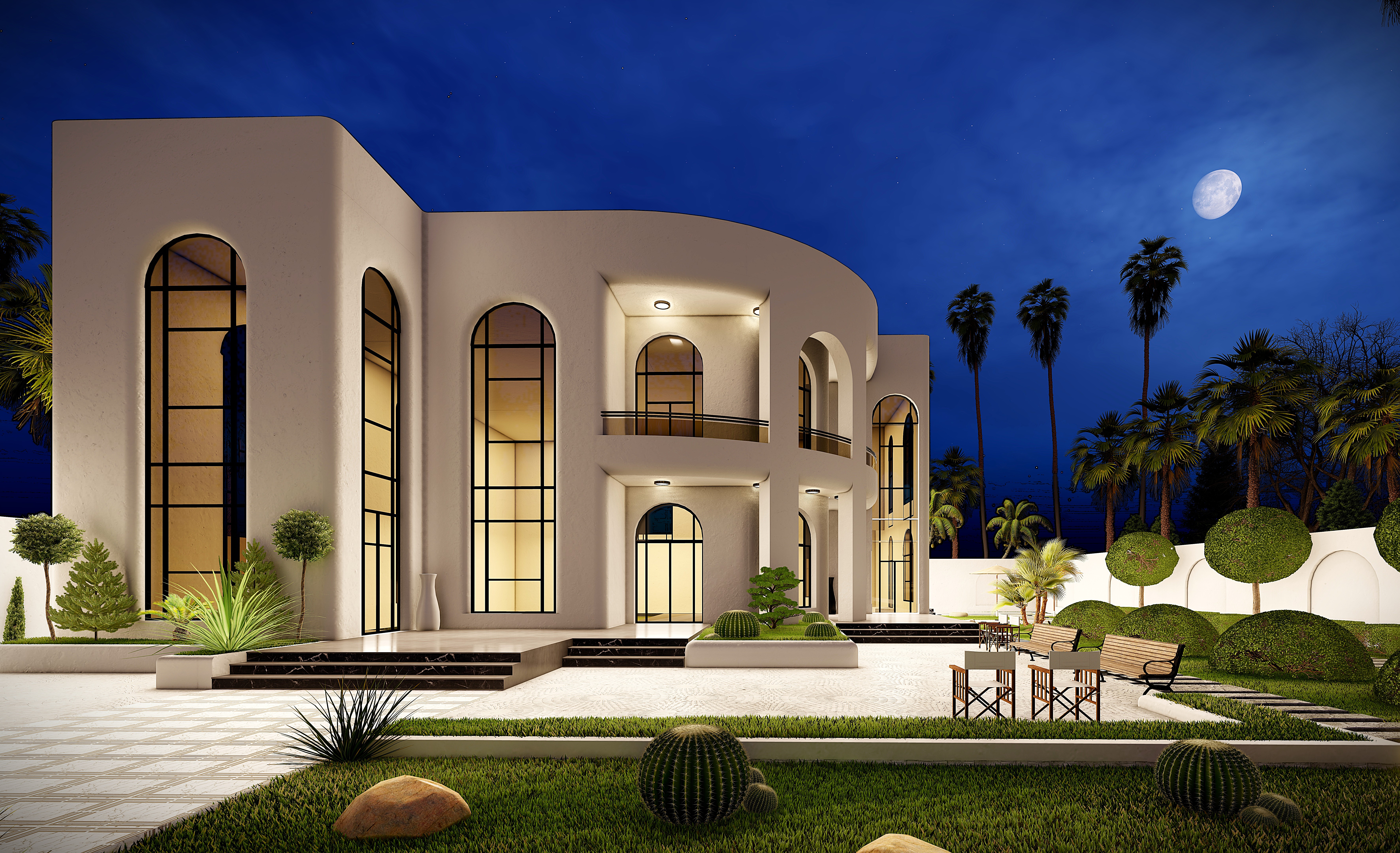 自建别墅丨阿联酋阿布扎比-40