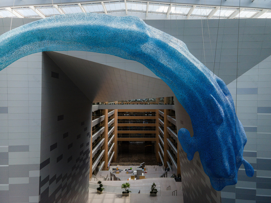 阿里巴巴全球总部访客中心艺术品丨中国杭州丨李令艺术工作室-142