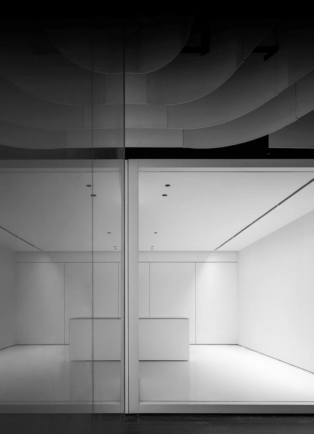 武汉圣惠康生物医药科技办公展厅 | 几何理性,寂静有力-39