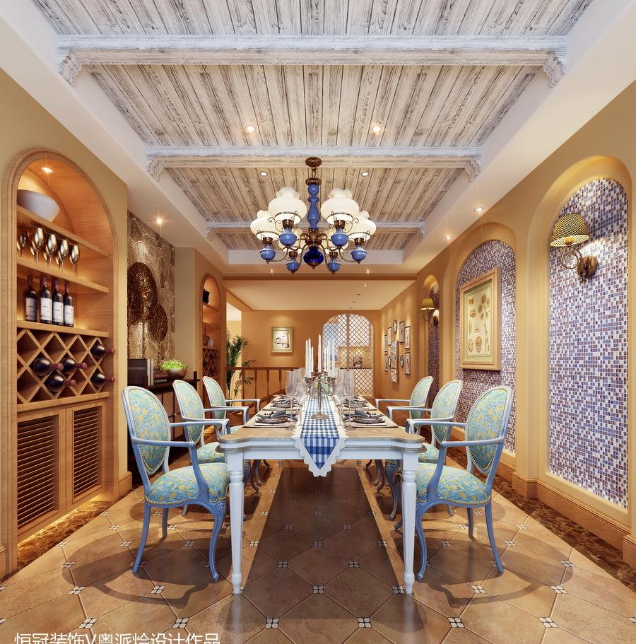 简美地中海风情别墅设计-2