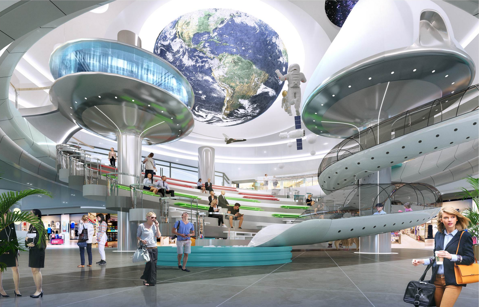 上海嘉定区明发砂之船购物中心-1