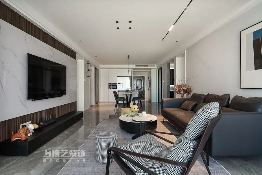大树·英格澜现代风格住宅设计丨博艺装饰-17
