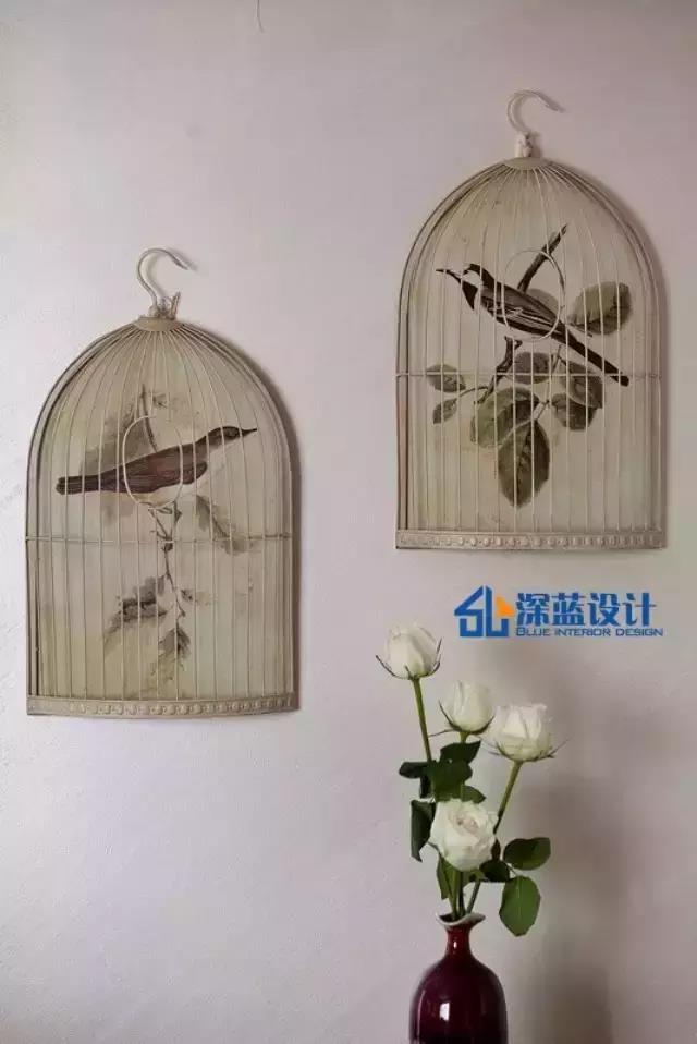 摩卡格调——小三房的美式清新调——侨城豪苑设计完工实景-4