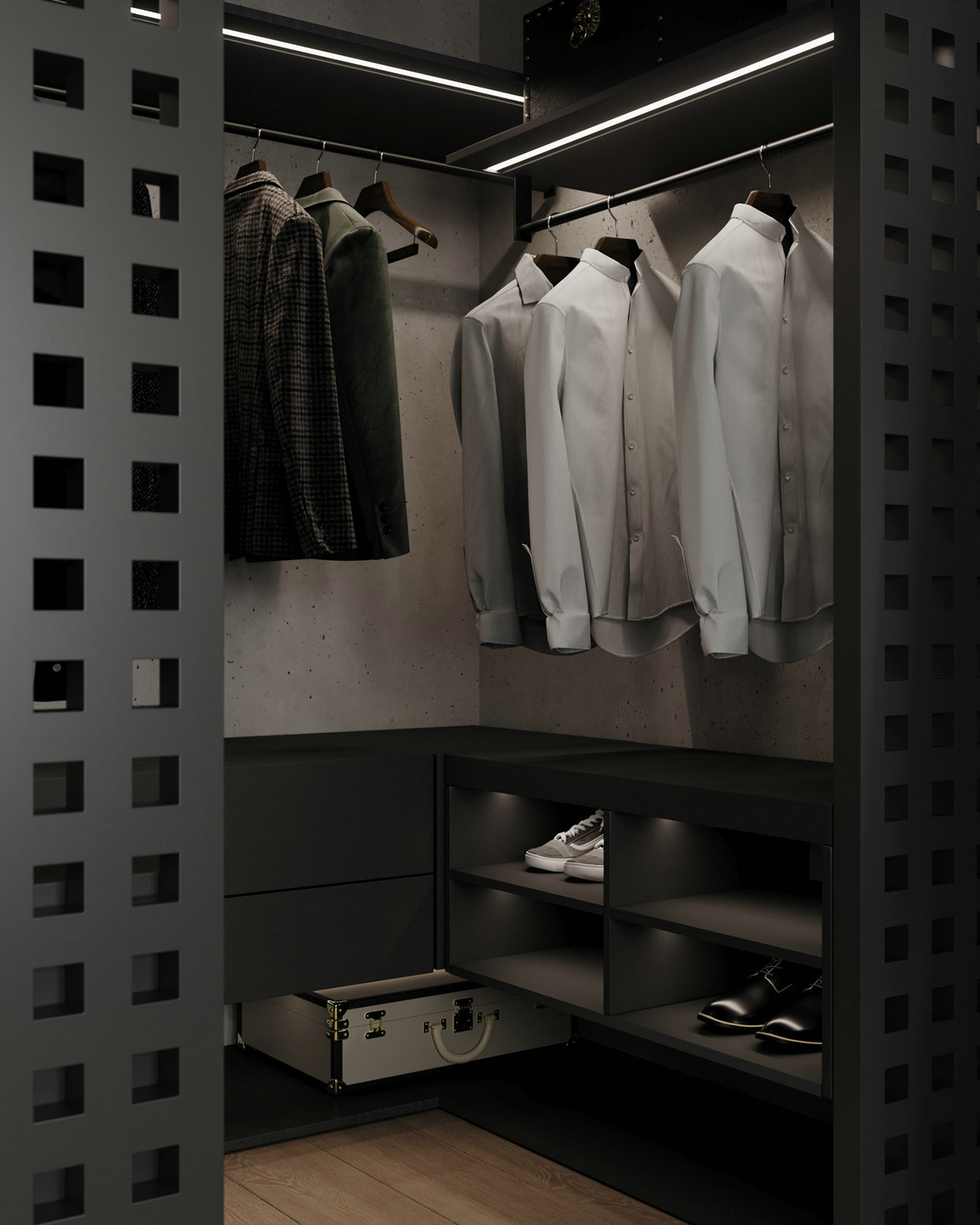 俄罗斯小空间公寓设计 成熟之选，沉稳中带有一丝精致-13