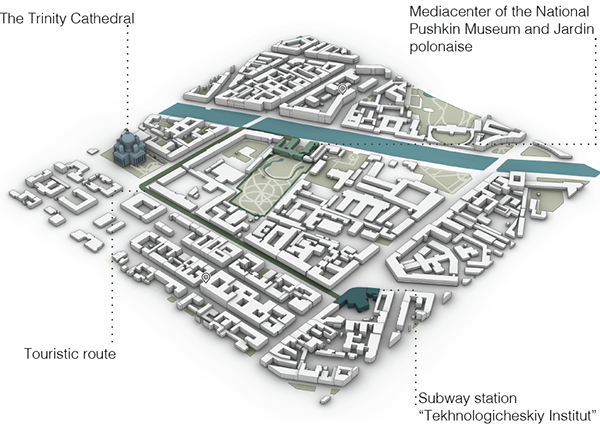 SPB Student route 设计丨俄罗斯圣彼得堡丨圣彼得堡国立建筑与土木工程大学-5