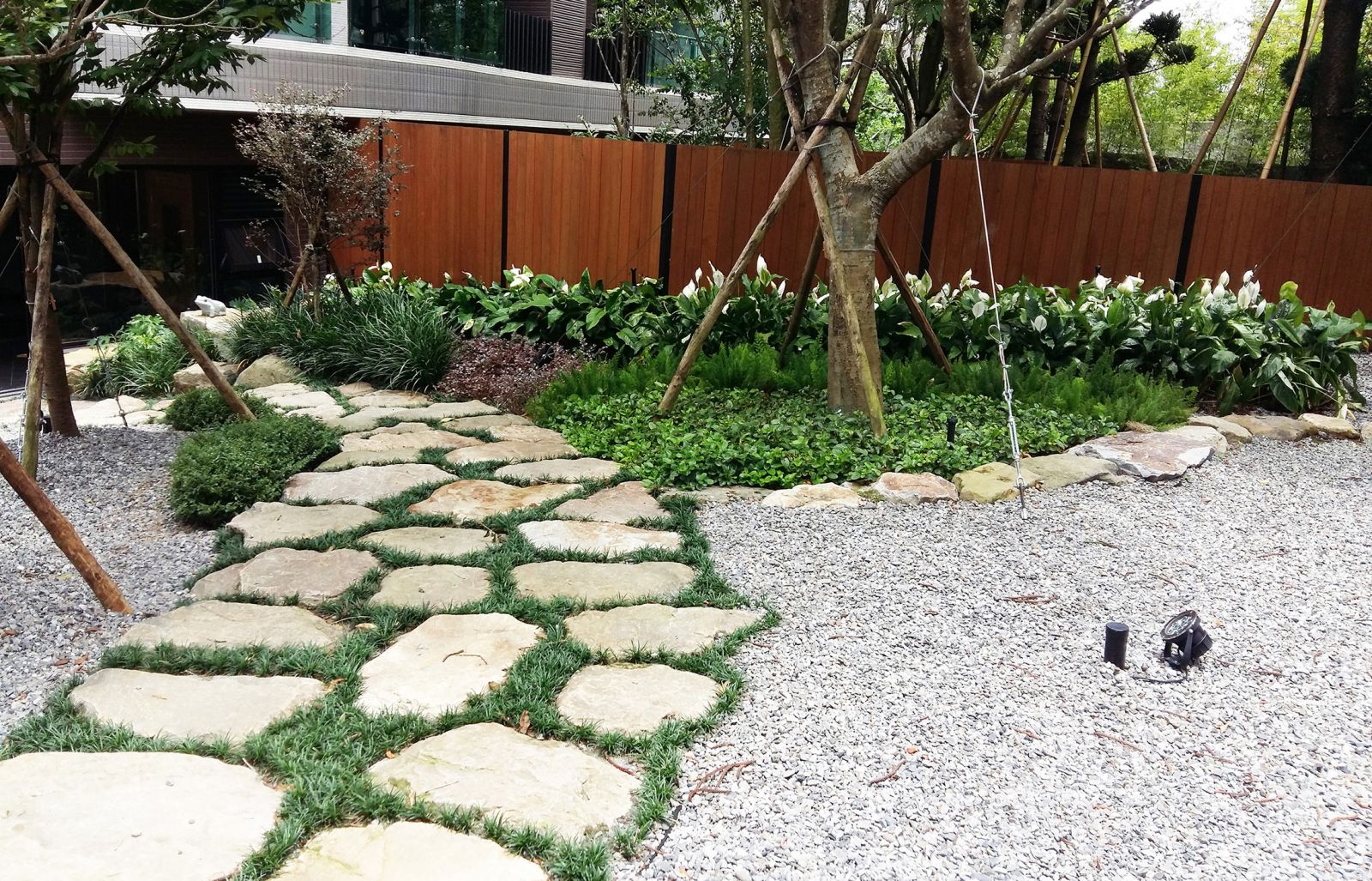 「涵松樓」中庭住宅景观设计丨中国台湾丨余学禹建筑师事务所-5