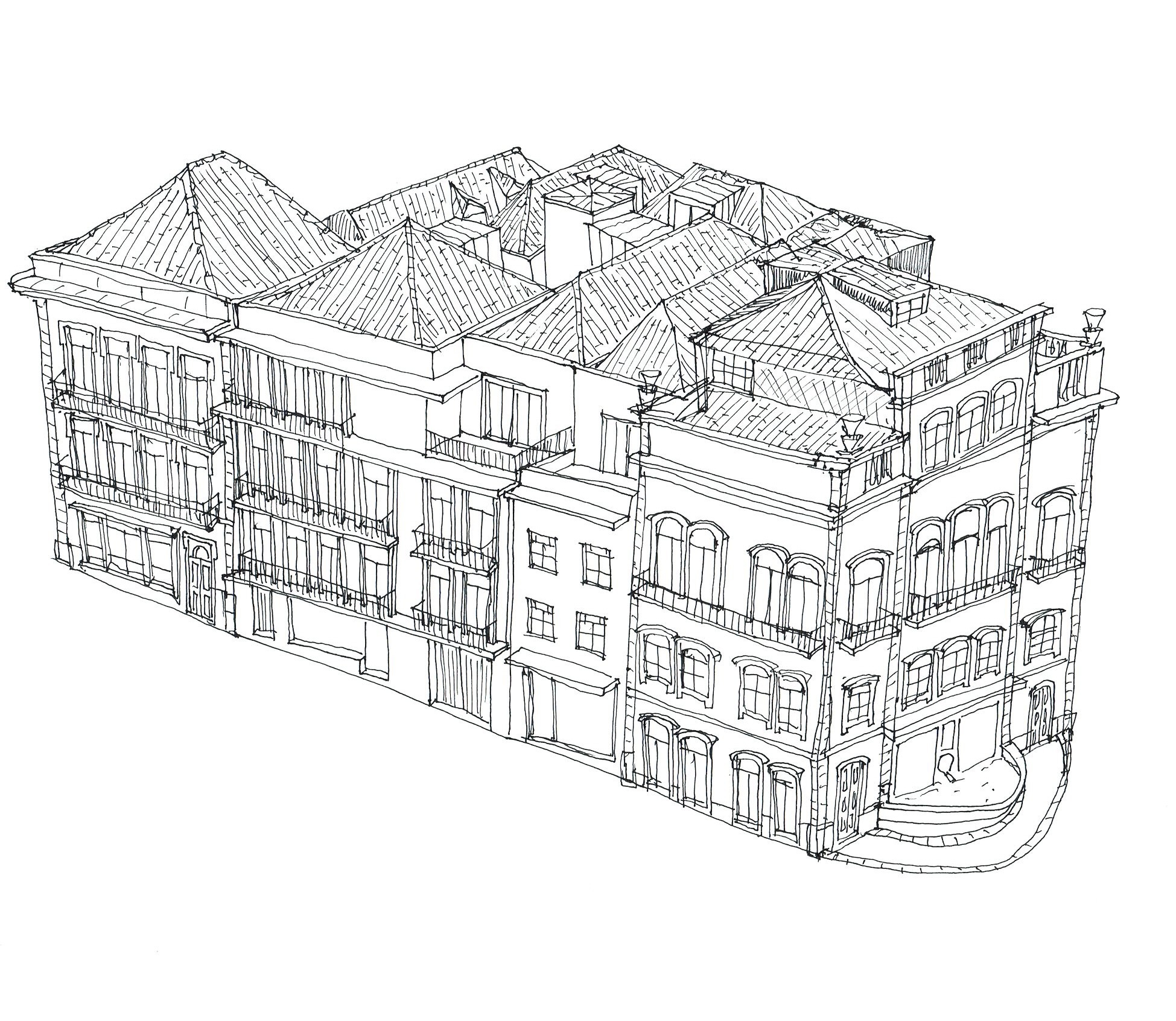 西尔维拉将军大楼丨葡萄牙波尔图丨ATA Atelier Tiago Antero-13