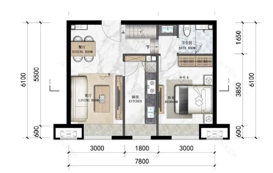 3.9 米层高下的“家”梦想-51