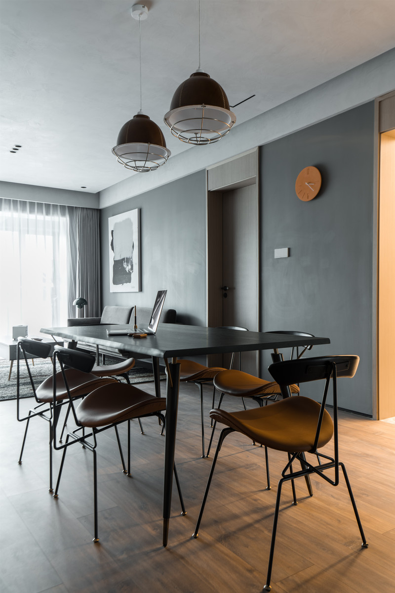 灰色水泥的粗犷与细腻 | 工业风居家美学-17