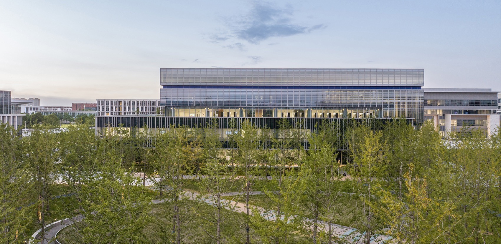 链接时间与空间的流动边界:昆山杜克大学14年生态景观设计丨中国江苏丨Futurepolis未来都市-12