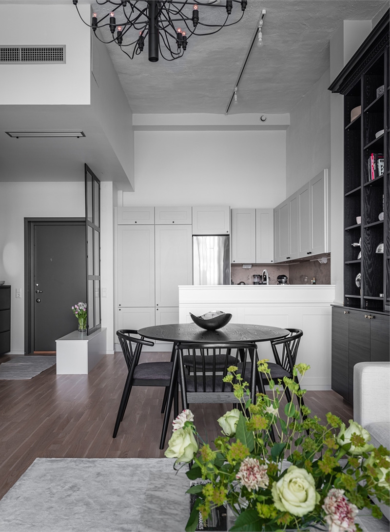 斯德哥尔摩前工厂建筑中的纯北欧风格内饰-16