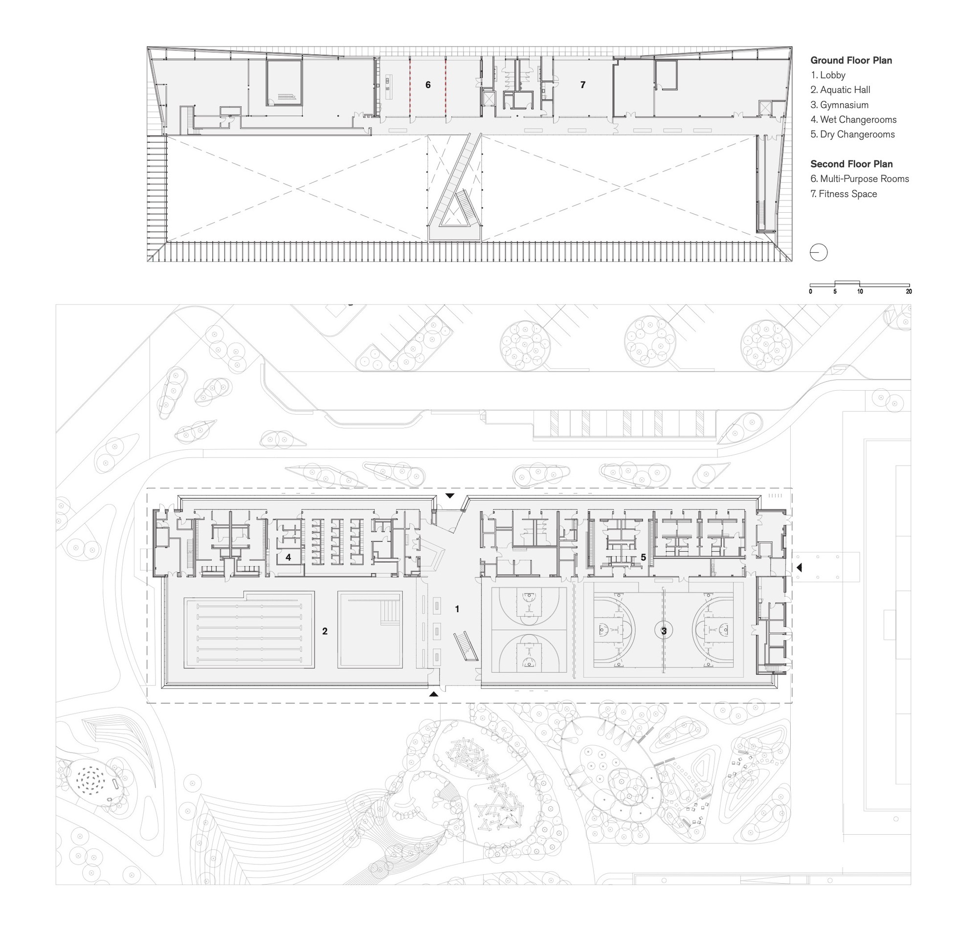 Churchill Meadows 社区中心和体育公园丨加拿大丨MJMA-26
