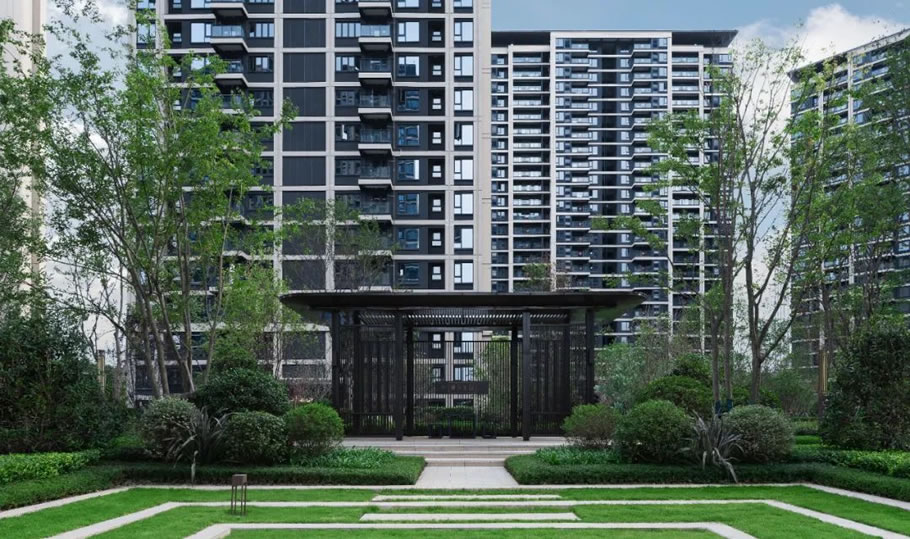 华侨城青白江粼港樾府景观设计丨中国成都丨基准方中成都景观事业部-45