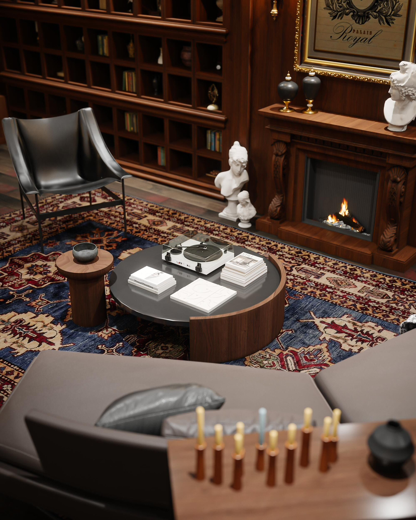 复古风格室内设计-22