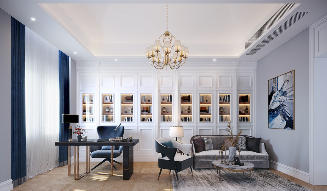 
设计新作 |420㎡ 联排美墅【济南】 -7