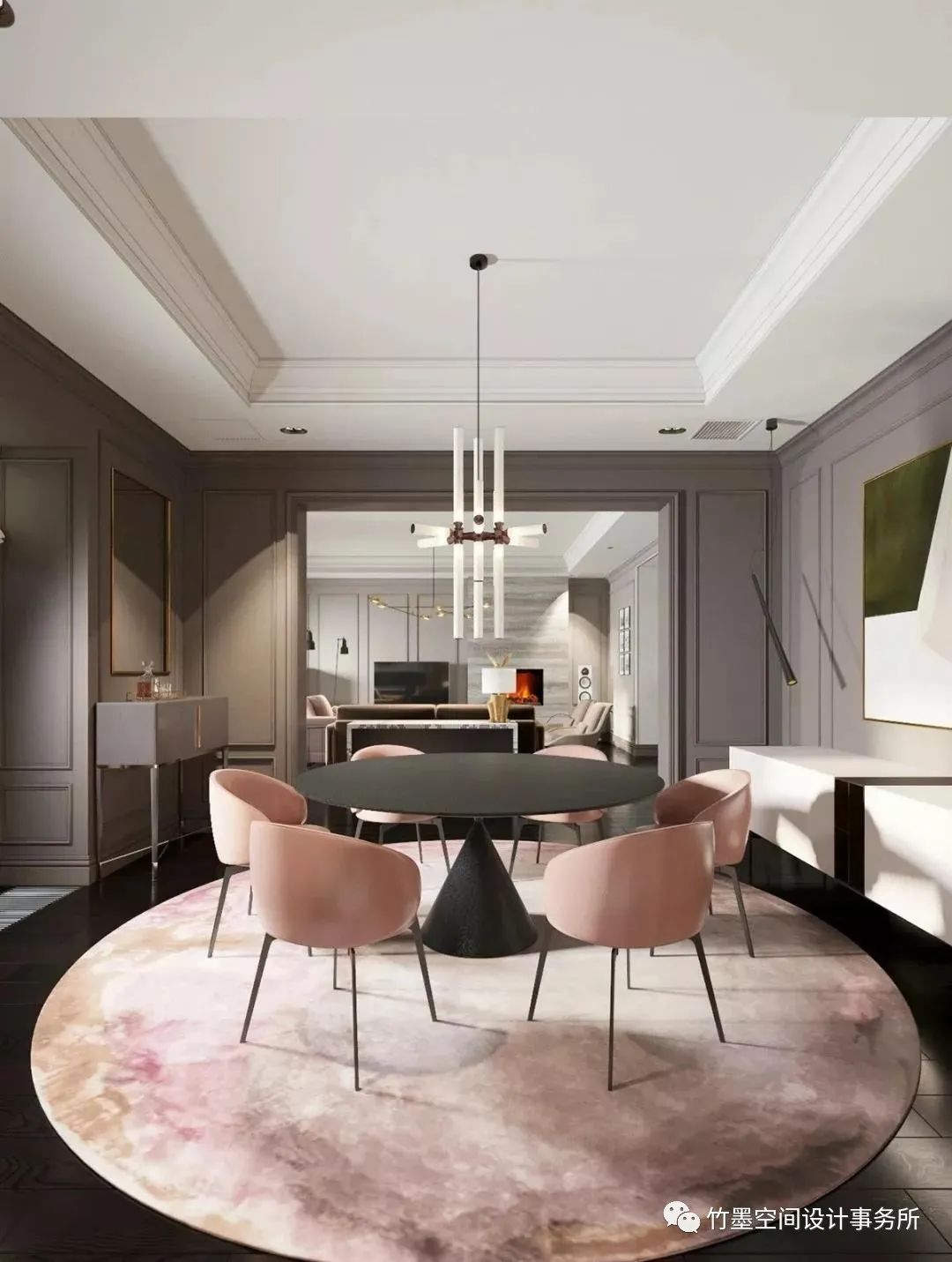 现代都市女性钟爱的轻奢唯美家居设计-7