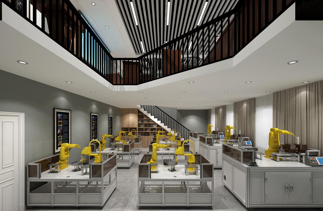 
工大航空学院展厅设计 -17