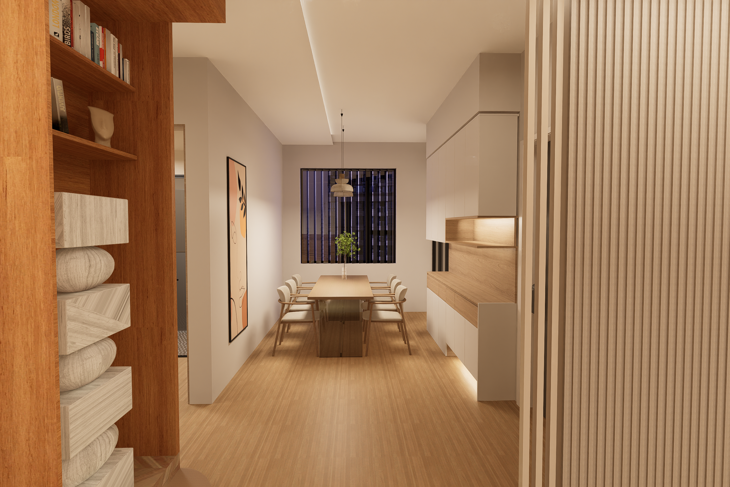 现代原木风家装-2