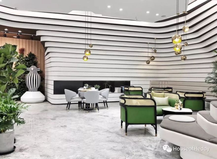 首发 | 龙湖 · 九里晴川 · 揽境 | 绿意未来感的销售中心-82