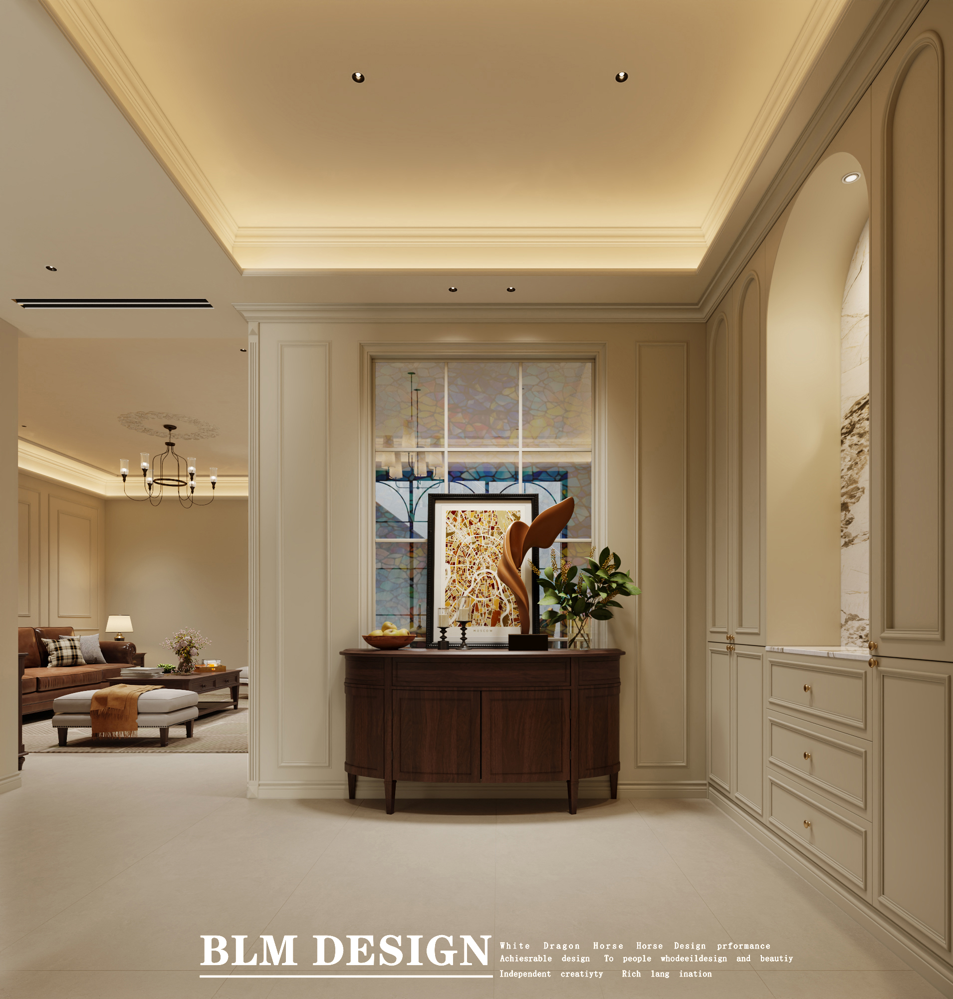 法式复古效果图案例-5