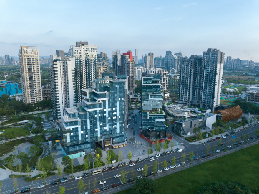 成都麓湖·麓坊中心,时空旅行者丨中国成都丨上海柏熙标识有限公司-3