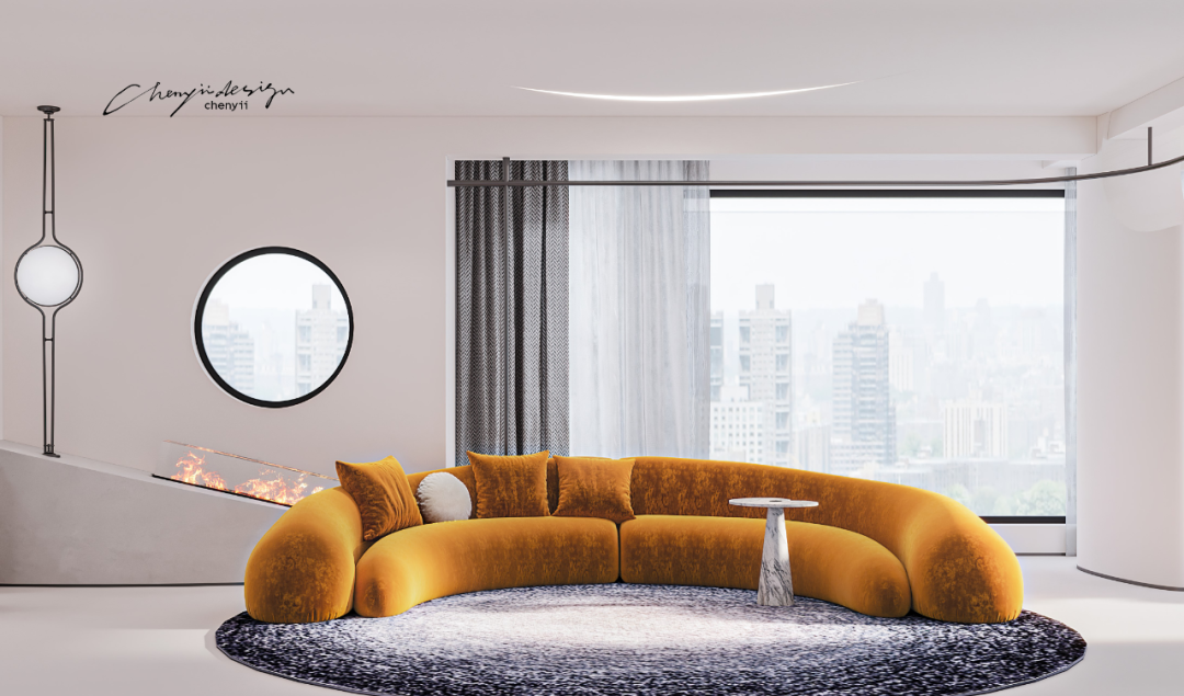 《Brumaire,雾月》·梵音与月色交织的现代艺术住宅丨中国洛阳丨忱意空间设计研究室-32