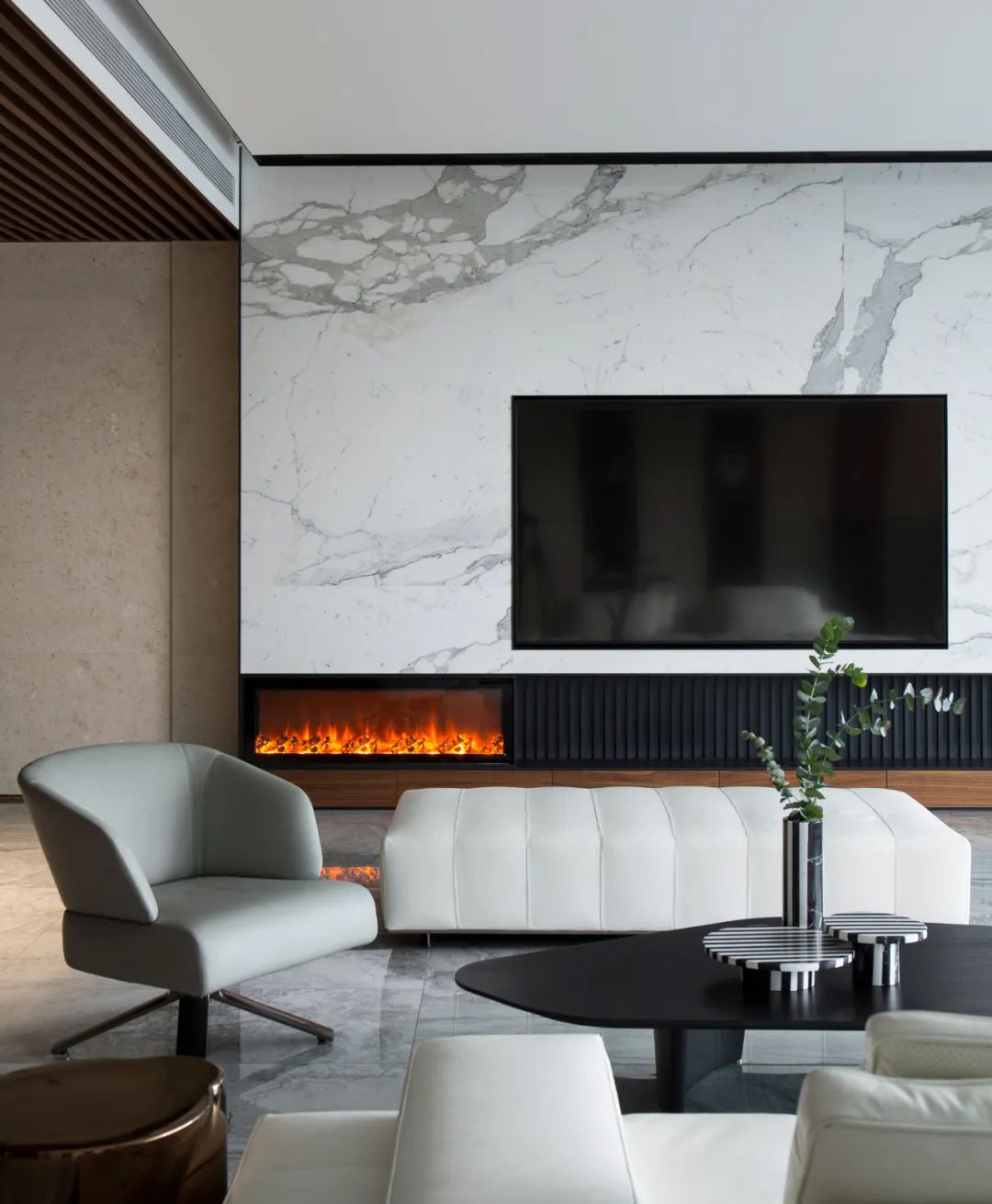 石狮卡飒明筑,直合设计展现线条艺术-13