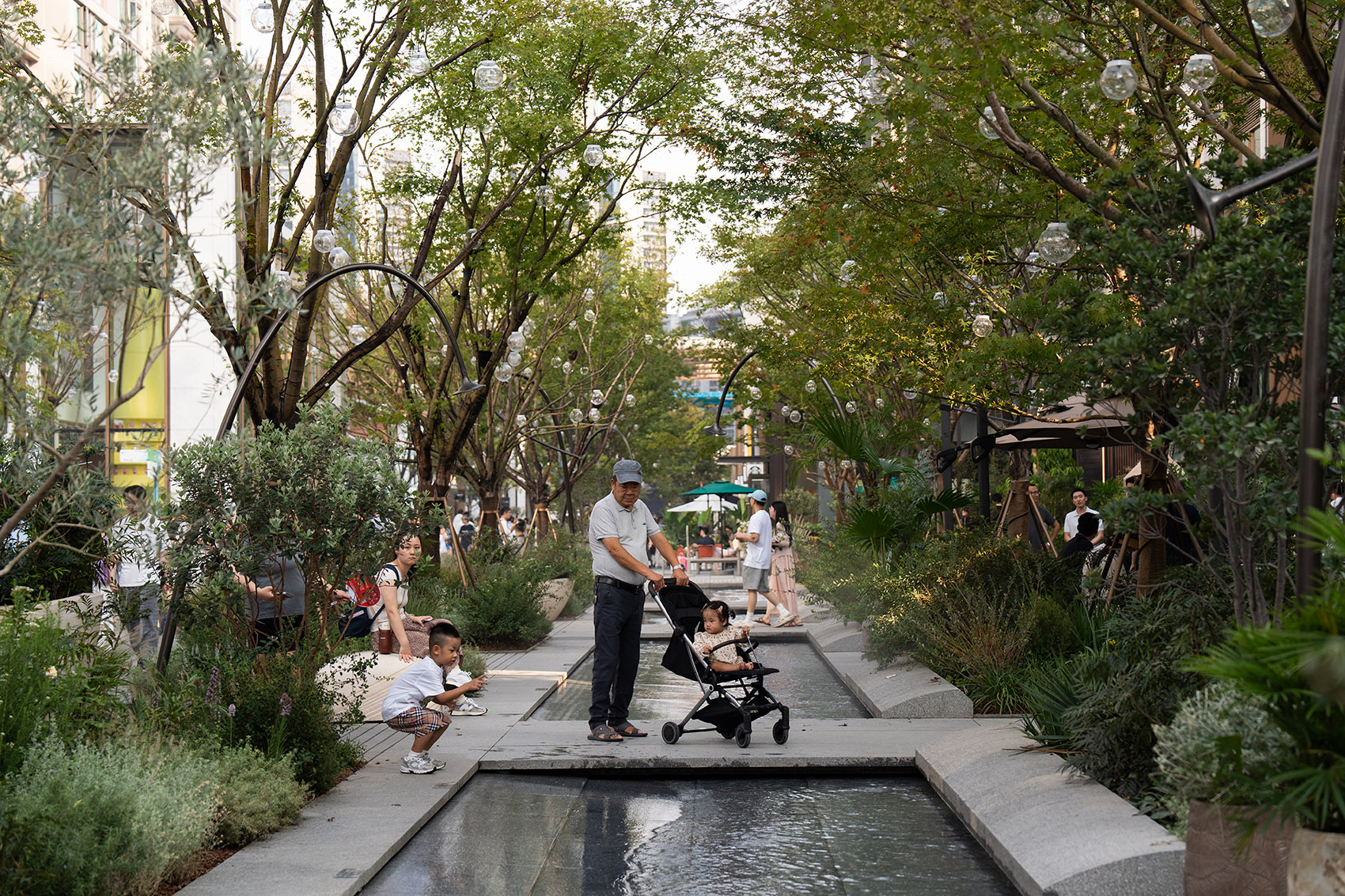 杭州亚奥万象天地景观提升丨中国杭州丨风物营造Landtek Group-44